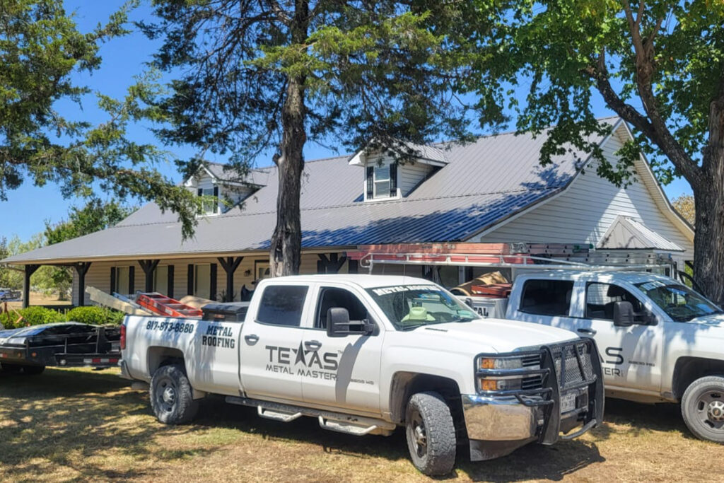 texas metal masters roof installation